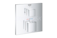 GROHE 24154000 Grohtherm CUBE Termostatická podomietková sprchová batéria 2-cestná, Chróm