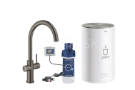 GROHE Red Duo M Páková drezová batéria ohrev a filtrácia vody,Brushed Hard Grafit 30083AL1