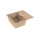 Alveus CADIT 10 kuchynský granitový drez so sifónom 59x50 - G-55 Beige