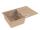 Alveus CADIT 20 kuchynský granitový drez so sifónom 79x50 - G-55 Beige