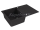 Alveus CADIT 20 kuchynský granitový drez so sifónom 79x50 - G-91 Black 1132026