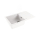 Alveus CADIT 40 kuchynský granitový drez so sifónom 86x50 - G-11 White
