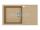 Alveus CADIT 40 kuchynský granitový drez so sifónom 86x50 - G-55 Beige