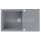 Alveus CADIT 40 kuchynský granitový drez so sifónom 86x50 - G-81 Beton