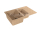 Alveus CADIT 70 kuchynský granitový drez so sifónom 79x50 - G-55 Beige 1131359