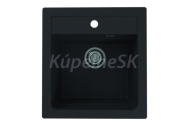 Alveus ATROX 20 kuchynský granitový drez so sifónom 47x50 - G-91 Black