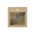 Alveus ATROX 20 kuchynský granitový drez so sifónom 47x50 - G-55 Beige, spodná montáž