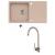 Alveus SET kuchynský granitový drez GALAPAGOS so sifónom 77x43 + batéria ARC110 Beige