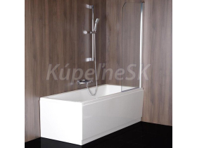 Polysan SPERA 65 vaňová zástena 650mm, číre sklo