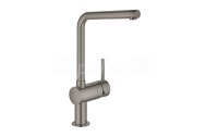 GROHE Minta Páková drezová batéria L, otočná výpusť, Brushed Hard Grafit 31375AL0