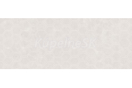 Zalakeramia SIMBA ZBD 53086 obklad dekor 20x50cm svetlo sivý lesklý 1.trieda