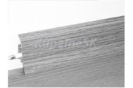 DOELLKEN soklová lišta 50mm plastová dľžka 2,5m rozoberateľná W643 Nothern Pine New
