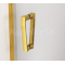 SanSwiss CADURA CA1C 70cm,1-krídlové dvere Nika/rohový kút,profil Zlatý, sklo Číre, Pravé