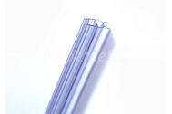 Aquatek G-Z8 Tesnenie pre sprchový kút, zvislé, hrúbka skla 8mm, dĺžka 2000mm