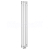 Sapho PILON vykurovacie teleso 270x1800 mm, so 4 háčikmi, biela mat