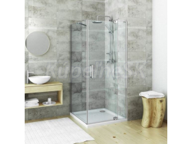 Roth ELEGANT 100/200 Bočná stena pre sprchový kút Brillant/Číre sklo
