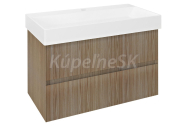 Sapho FILENA umývadlová skrinka 82x51,5x43cm, dub FID1285D