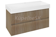 Sapho FILENA umývadlová skrinka 95x51,5x43cm, dub FID1210D