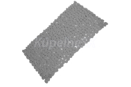 Aqualine RIVER podložka do vane 35 x70cm s protišmykovou úpravou, PVC, šedá TAVA40108