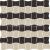 Paradyz MODERNIZM NERO MOZAIKA PRASOWANA K.3,6X4,4 MIX B 30,86X30,86