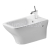 Duravit PURA VIDA bidet závesný 36x54cm, s prepadom, biely, 2247150000