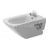 Duravit CARO bidet závesný 36x62cm, biely, s úpravou WonderGliss, 02901500001