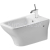 Duravit PURA VIDA bidet závesný 36x54cm, s úpravou WonderGliss, 22471500001