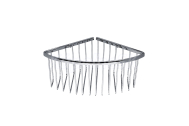 Nimco Drôtená polička rohová, povrchová úprava chróm, 21cm, AX 507-26 AX 507-26