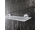 Nimco UNIX NEREZ polička 20x11cm, nerez/mat.sklo, UNM 13091B-20-10