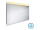 Nimco LED zrkadlo 1200x700mm, 18W, 2700K-6000K, dotykový senzor, ZP 23006V