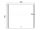 Nimco LED zrkadlo 800x700mm, 21W, 2700K-6000K, dotykový senzor, ZP 17003V