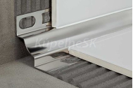 Profilpas Cerfix Proround M GINX/8 Obkladová lišta vnútorný roh,nerez 270cm pre 8 mm obkla
