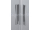 Ronal Top-Line S 90 rohový vstup 2-dielne posuvné dvere aluchróm číre sklo