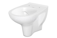 Cersanit ARTECO NEW WC misa závesná CleanOn 36x37x51,5cm, Biela, bez sedátka K667-053