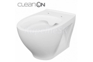 Cersanit MODUO WC misa závesná CleanOn 37x35,5x52,5cm, Biela, bez sedátka K116-007