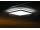 Sapho SILVER stropné LED svietidlo 10W, 230V, 28x28cm, denná biela, chróm