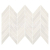 Cersanit MARKURIA White CHEVRON MOSAIC 29,8X25,5 G1, mozaika, matná, WD1017-001,1.tr.