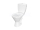 Cersanit CERSANIA WC-Kombi SimpleOn, zadný odpad,3/6l +sedátko Slim SC Duropl EO K11-2338