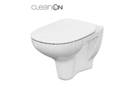 Cersanit ARTECO WC misa závesná CleanOn + WC sedátko Polyprop. SoftClose Biela S701-180