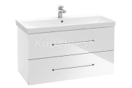 Villeroy & Boch A89100B4 AVENTO skrinka pod umývadlo 760 x 520 x 447 mm Crystal White