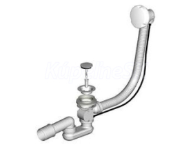 Jika LYRA automatická vaňová výpusť, dĺžka 550 mm, chróm