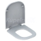 Geberit Selnova Comfort Square WC sedadlo Bezbariérové, Duroplast, biele