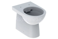Geberit Selnova WC misa Rimfree, Univerzálny odpad, 530x355mm, Biele, oblé