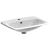 Geberit Selnova Square Zápustné umývadlo 600x450mm, s otvorom pre bat. s prepadom, biela