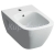 Geberit Selnova Square Závesný bidet, 540x350 mm, s otvorom pre batériu, s prepadom Biely