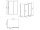 Cersanit ARTECO Obdĺžnikový sprchový kút 100x80x190cm, Chróm, Číre sklo, S157-011