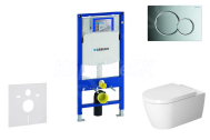 Geberit SET Duofix 111.300.00.6 +WCzávesné Duravit ME by Starck Riml.+sedSCaSigma01 ChrLes