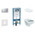 Geberit SET Duofix 111.300.00.5 +WCzávesné Id.Stand.QUARZO +sed.termopl+Sigma30 ChrM/Chróm