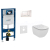 Geberit SET Duofix 111.300.00.5 +WCzávesné Id.Stand. TESI Rimless+sedSC +Sigma30 Biele/Chr