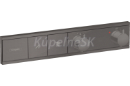 Hansgrohe 15380340 RAINSELECT Podomietková termostat. sprch. bat., 2 funkcie, čierny chróm